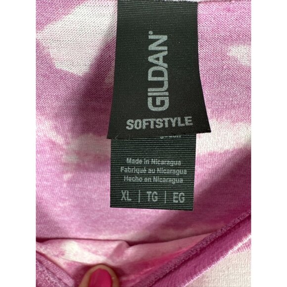 Glidden Life is Better in Flip-Flops Woman’s Tie Dye T Shirt Pink Extra Large - Picture 6 of 12